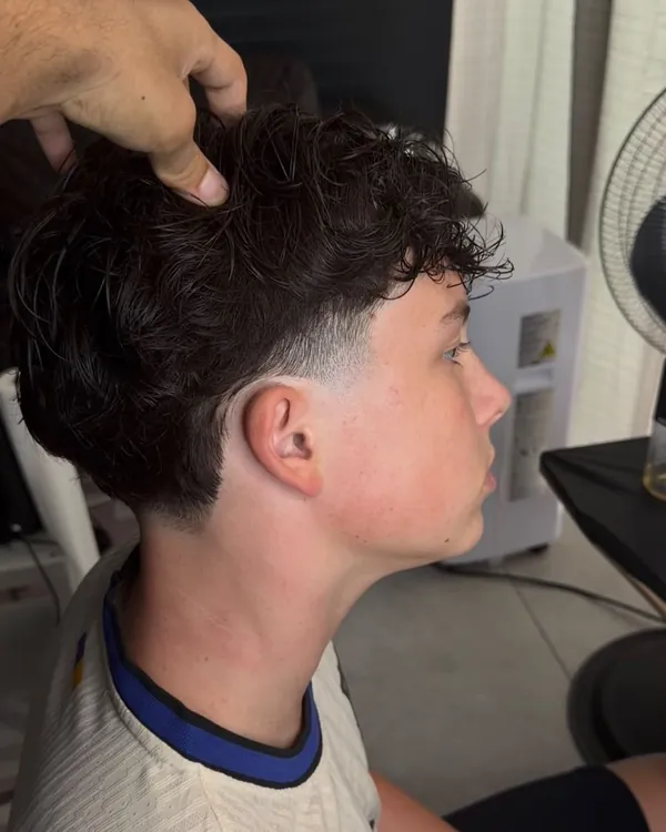 Textured crop met fade bij Akcutz